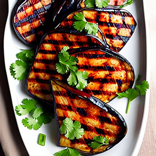 Sichuan Spicy Grilled Eggplant