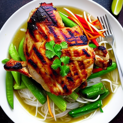 Gà Nướng Ngũ Vị