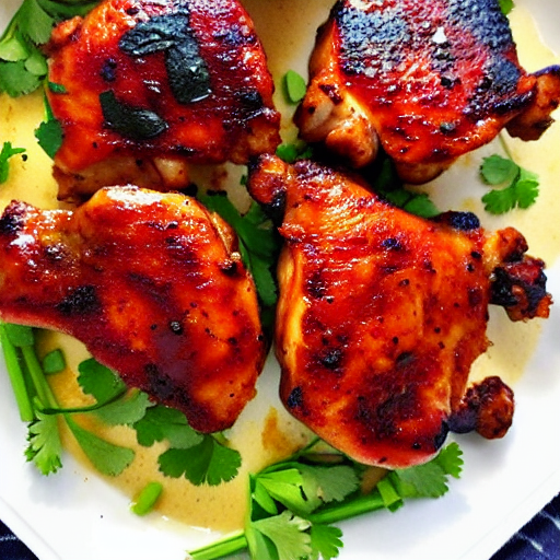 Barbecue Chicken Thighs