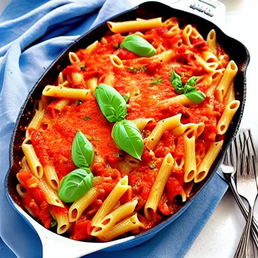 Vegetable Baked Ziti