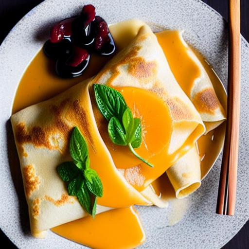 Crêpes Suzette Végétales