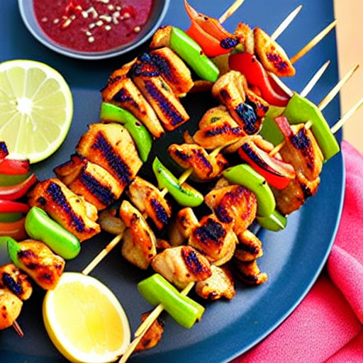 Chicken Tawook Skewers