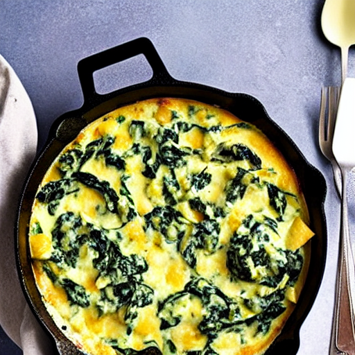 Keto Spinach Ricotta Bake