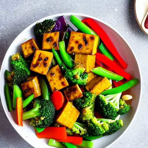 Vegan Tofu Stir-Fry