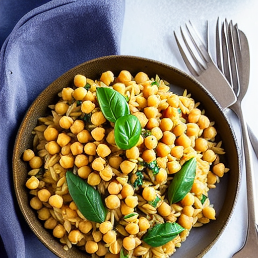 Chickpea Orzo