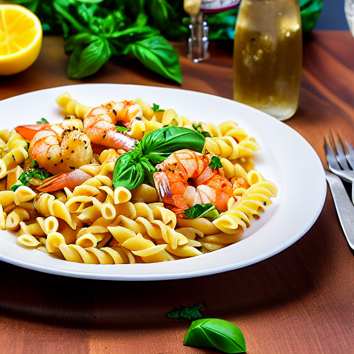 Pasta con Gamberetti