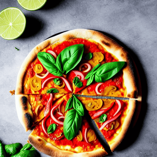 Panang Pizza