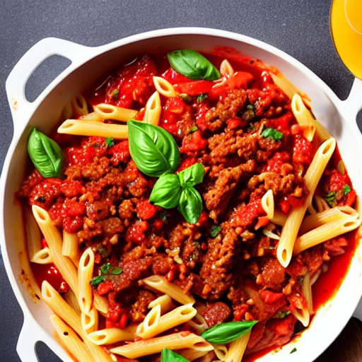 Pasta with Meat Sauce