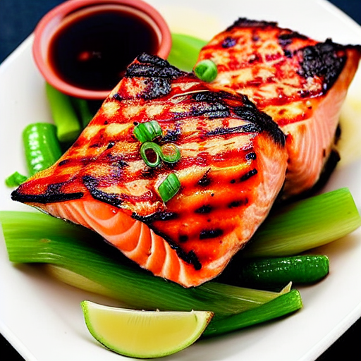 Grilled Miso Salmon