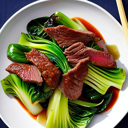 Beef with Bok Choy