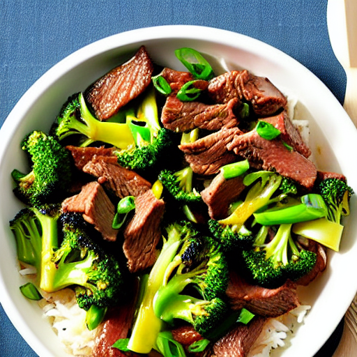 Halal Beef and Broccoli Stir-Fry