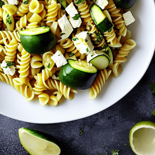 Pasta con le Zucchine e Feta