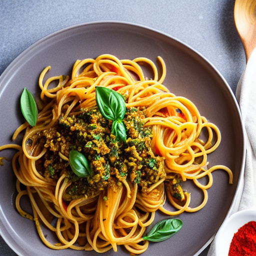 Pasta with Chermoula