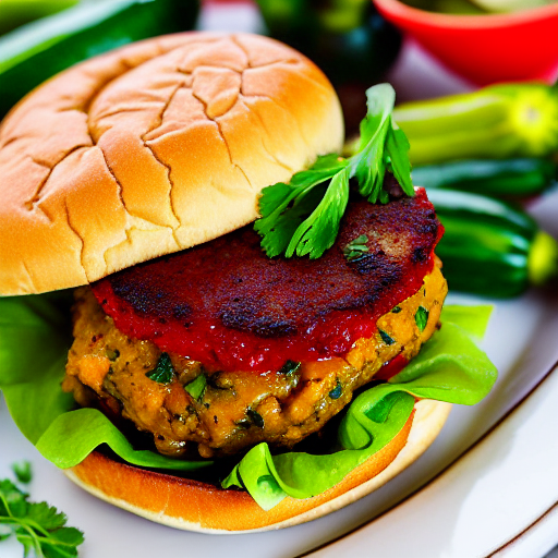Burger de Courgette