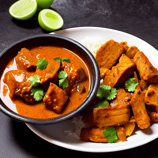 Pork Vindaloo Curry Style Fry