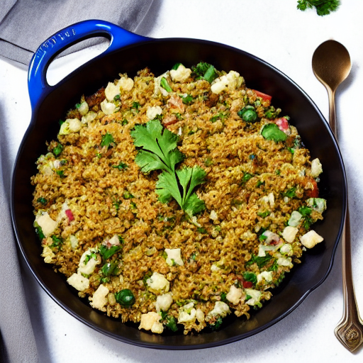 Lebanese Cauliflower Hash