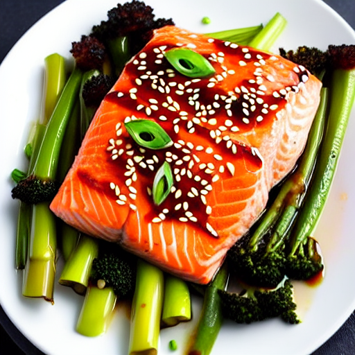 Baked Salmon Teriyaki