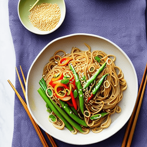 Sesame Ginger Noodles