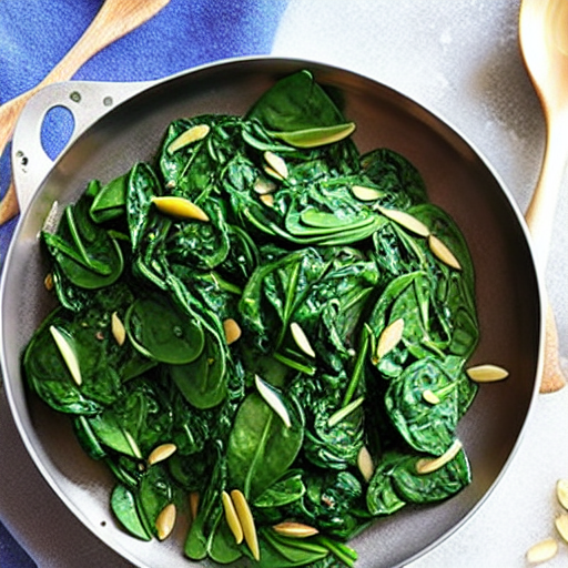 Sautéed Spinach with Garlic