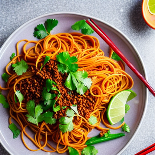 Chilled Szechuan Noodles