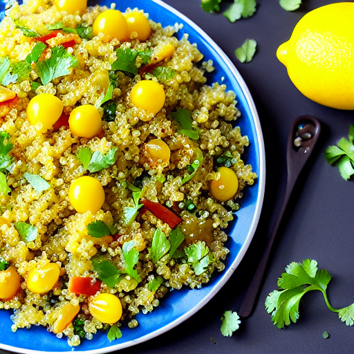 Preserved Lemon Quinoa
