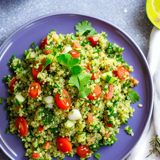 Moroccan Cauliflower Tabbouleh