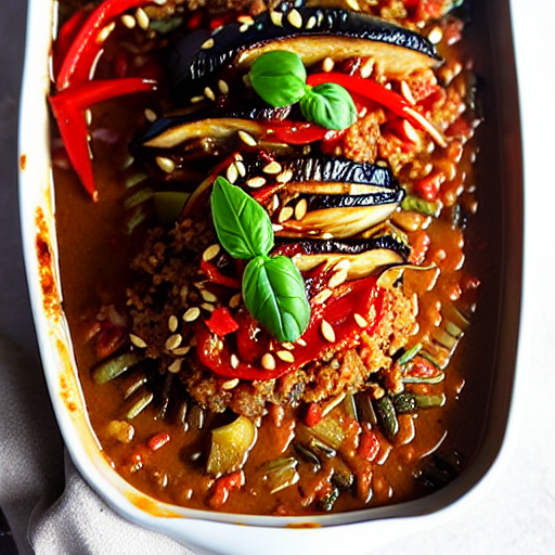 Baked Eggplant Jeongol