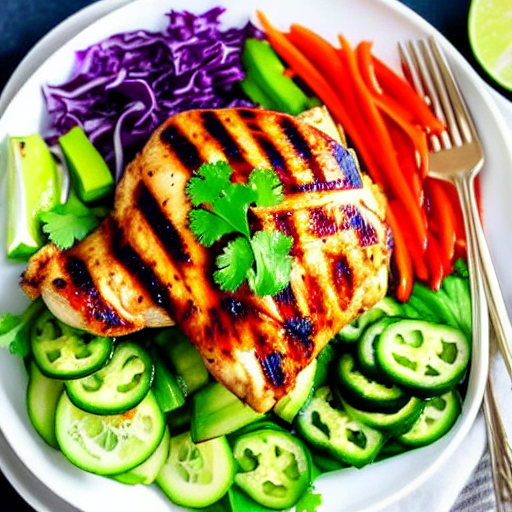 Chili Lime Chicken Salad