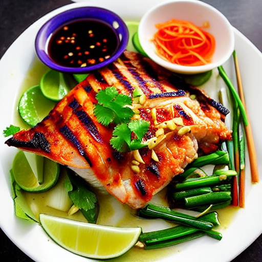 Cá Nướng Mắm Tôm