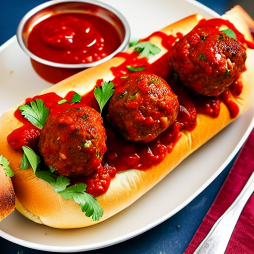 Halal Meatball Sub