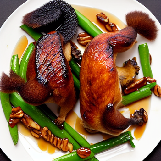 Honey-Glazed Squirrel