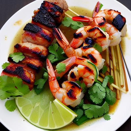 Thịt Nướng Tôm
