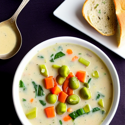 Vegetarian Clam Chowder