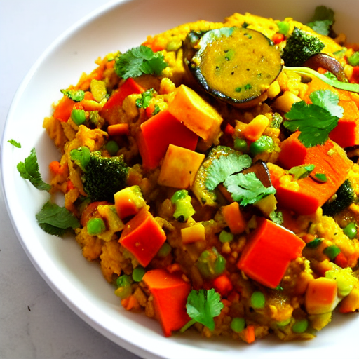 Vegan Vegetable Upma