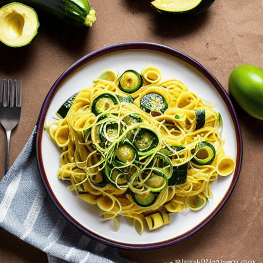 Pasta con Zucchine e Aglio