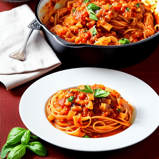 Pasta con Salsa di Cipolle