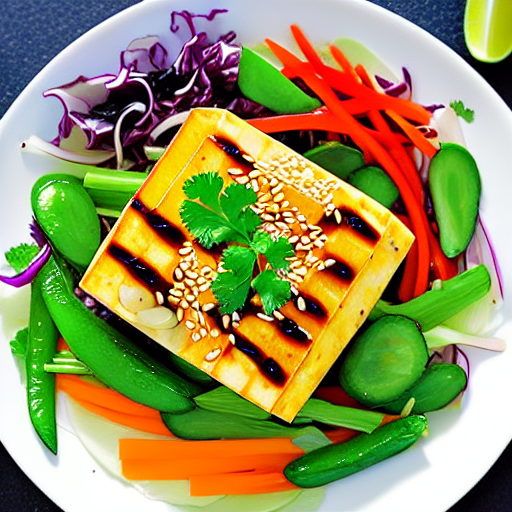 Korean-style Chilled Tofu Salad