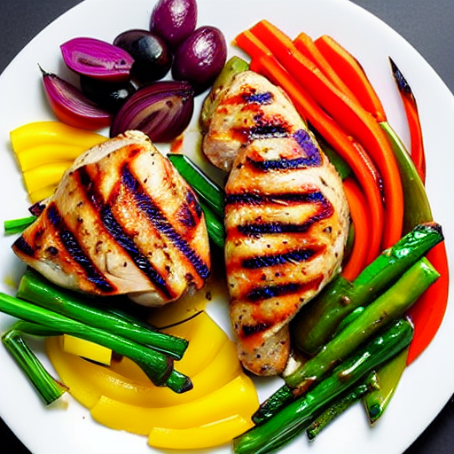 Grilled Chicken and Veggies