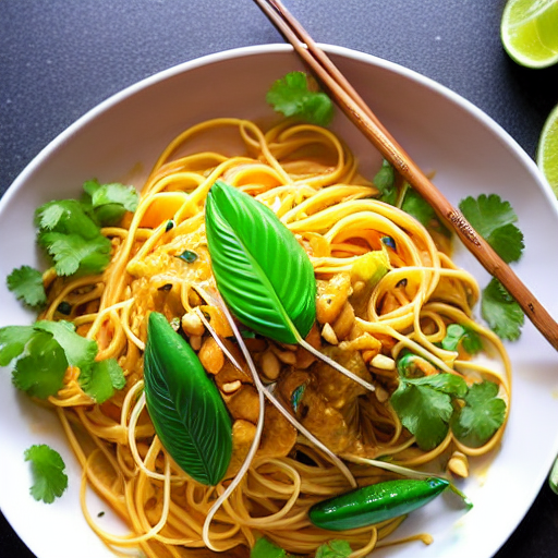 Thai Green Papaya Pasta