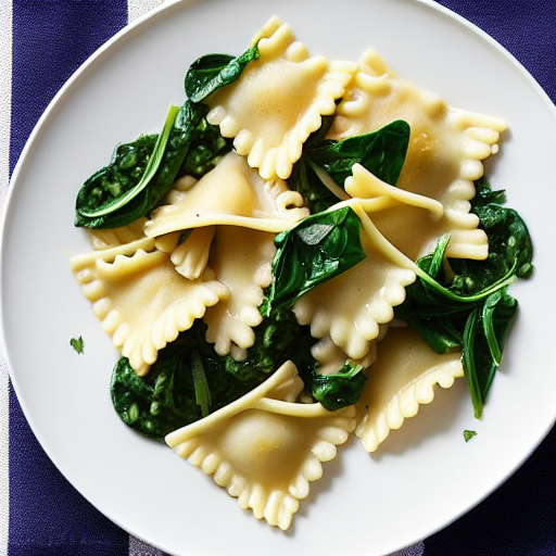 Kohlrabi Ravioli