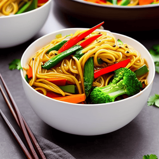 Shirataki Noodle Stir-Fry