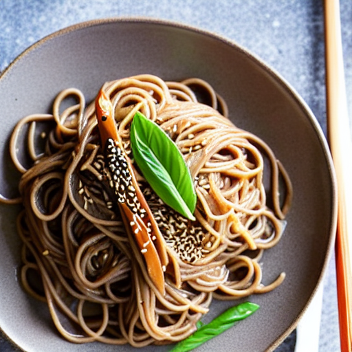 Soba with Sesame