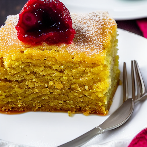Syrup-soaked Semolina Cake