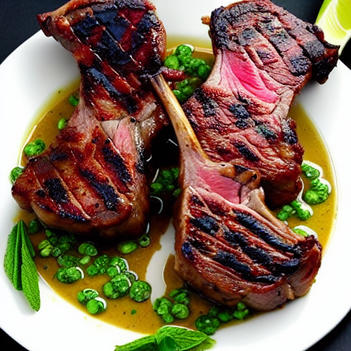 Lamb Chops with Mint
