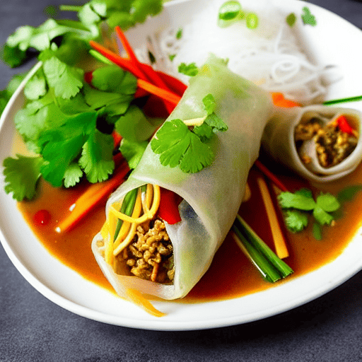 Bún Chả Giò