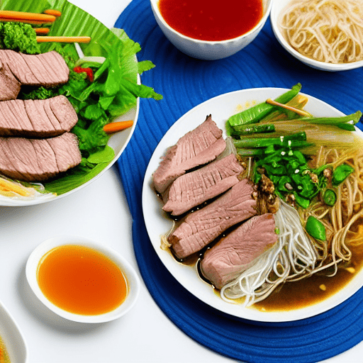 Bún Thịt Nướng Chả Giò