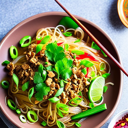 Larb Moo Noodle