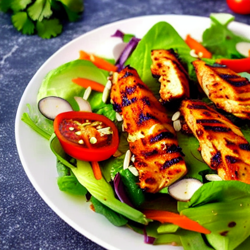 Tandoori Chicken Salad