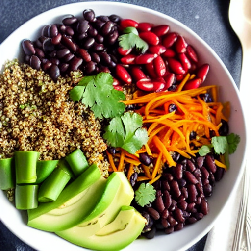 Quinoa and Black Bean Bowl