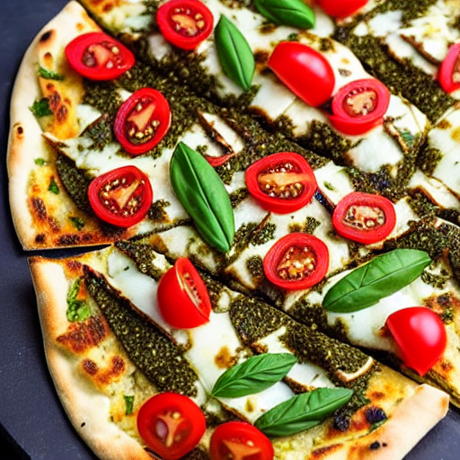 Zaatar Flatbread Pizza